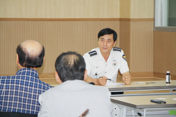 조용성 파주署장, 보훈단체와 간담회 가져