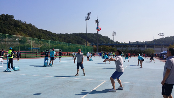 파주상공인 족구대회... 엘지디스플이 A팀, 파주경찰서 우승