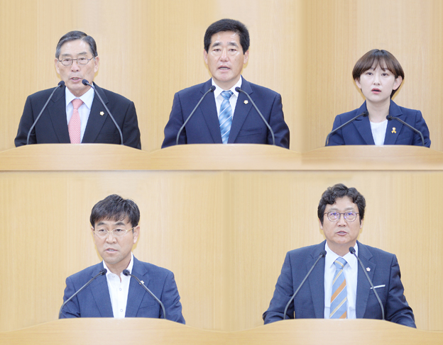 제194회 파주시의회 정례회 개회...시정질문 30여 종류 질문