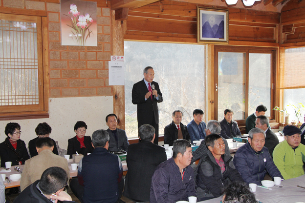 법원읍 초리골마을회...김신조 목사 초청 1.21 사태 회고