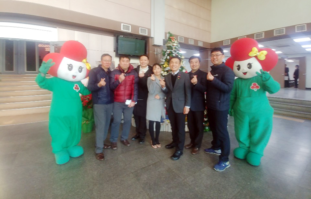 파주시청 헬스동호회, 관내 어려운 이웃에 희망 전달